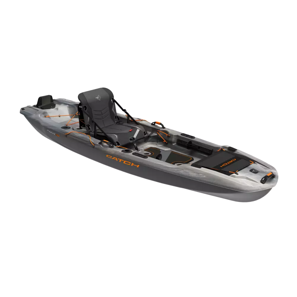 PELICAN - Catch Mode 110 TR Fishing Kayak - Grey - MIF11P104-00 - ISO