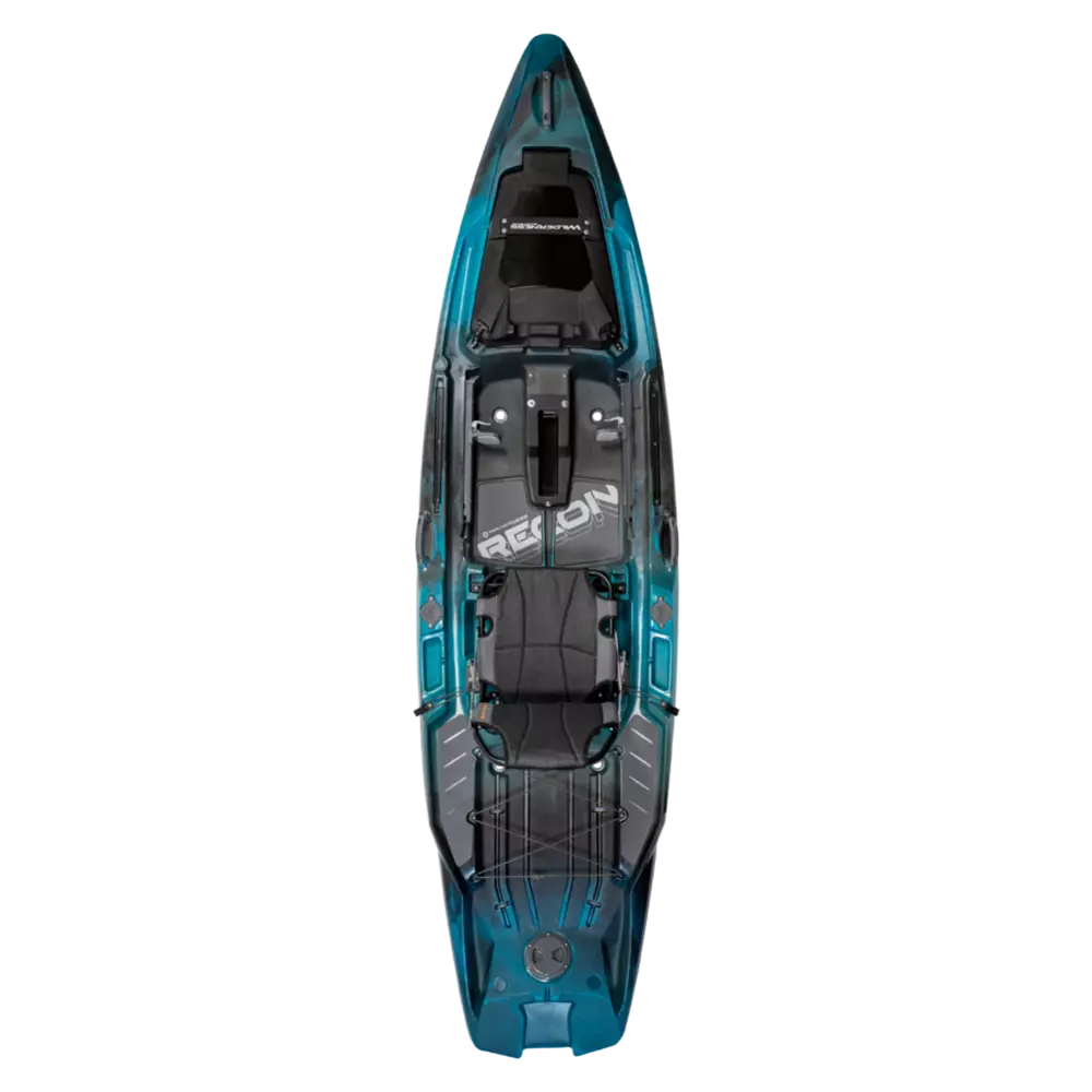 WILDERNESS SYSTEMS - Recon 120 Fishing Kayak - Discontinued color/model - Blue - 9751100110 - TOP