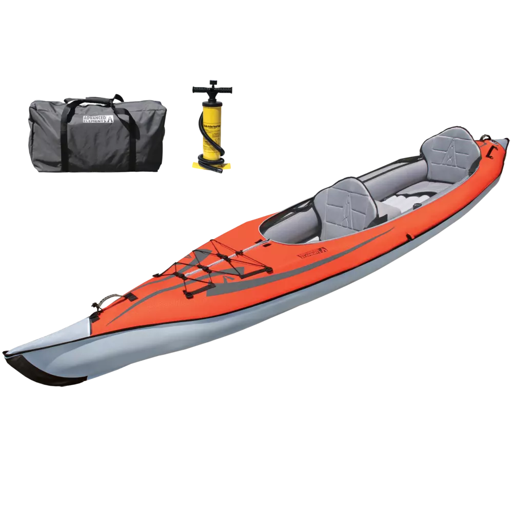 ADVANCED ELEMENTS - AdvancedFrame™ Convertible Kayak with Pump - Red - AE1007-R-P - ISO