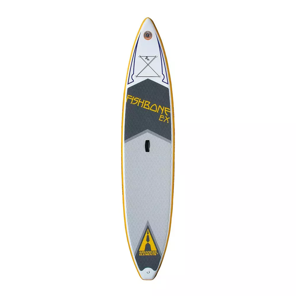 ADVANCED ELEMENTS - Fishbone EX Inflatable Stand Up Paddle Board - White - AE1064-Y - TOP