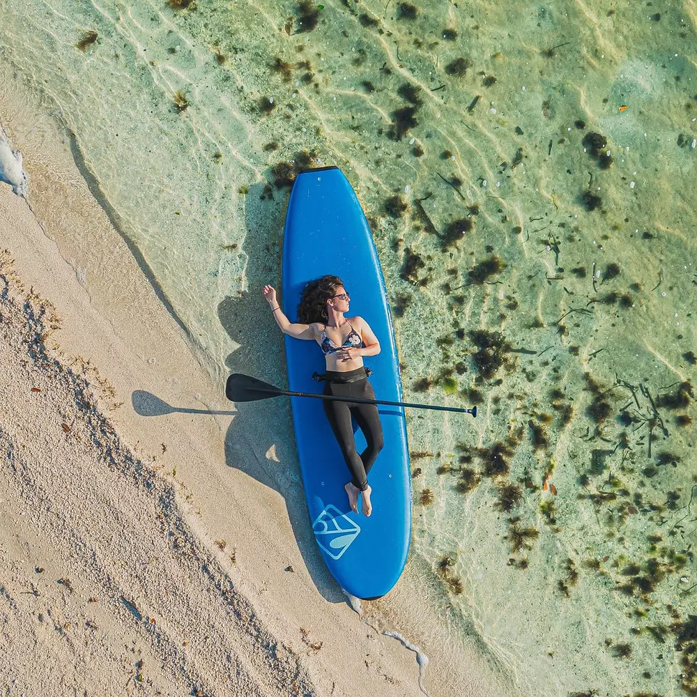 BOARDWORKS - Surge 10'6" Soft Top Paddle Board - Blue - 848201015979 - LIFE STYLE 3
