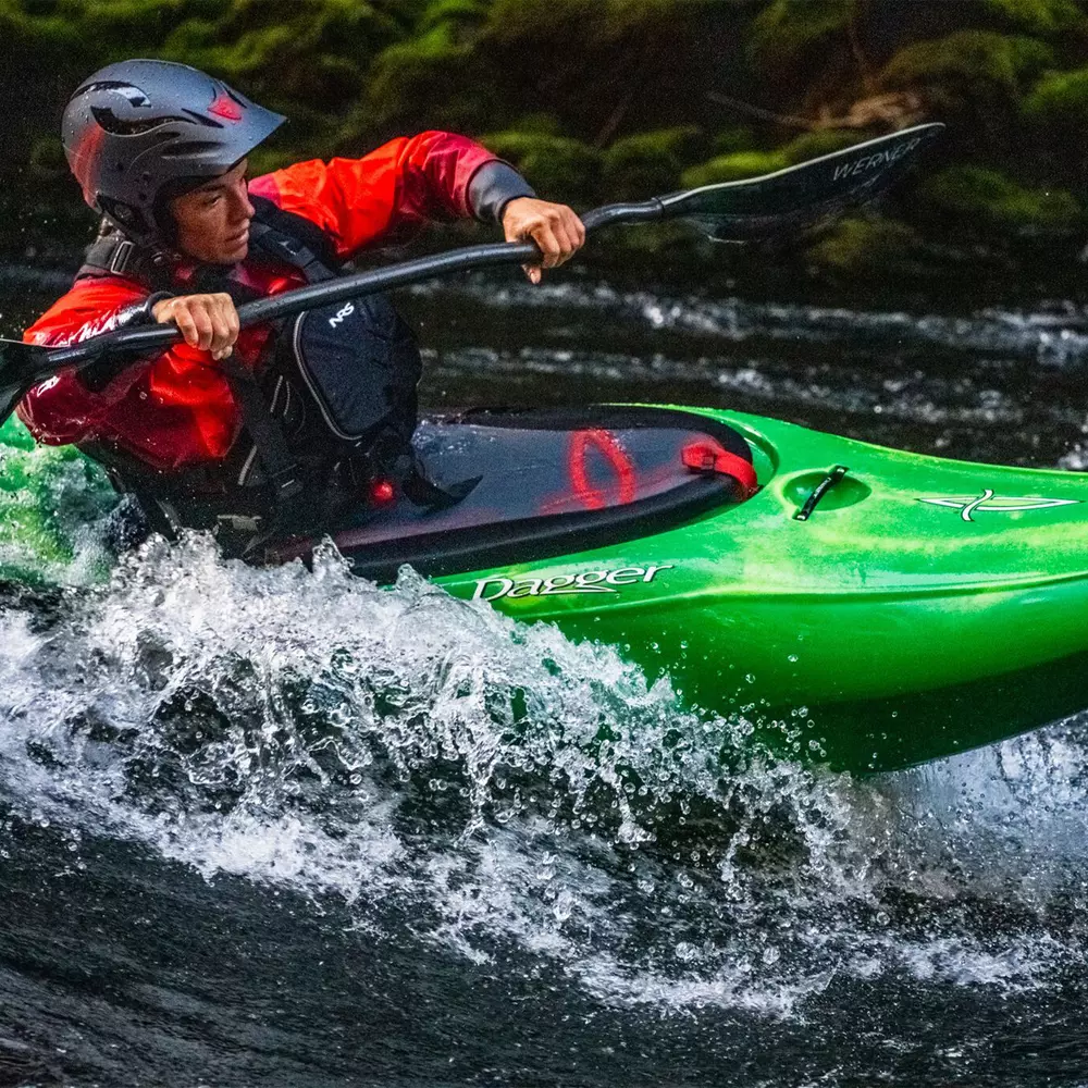 DAGGER - Indra SM/MD Creek Play Whitewater Kayak - Green - 9010974207 - LIFE STYLE 3