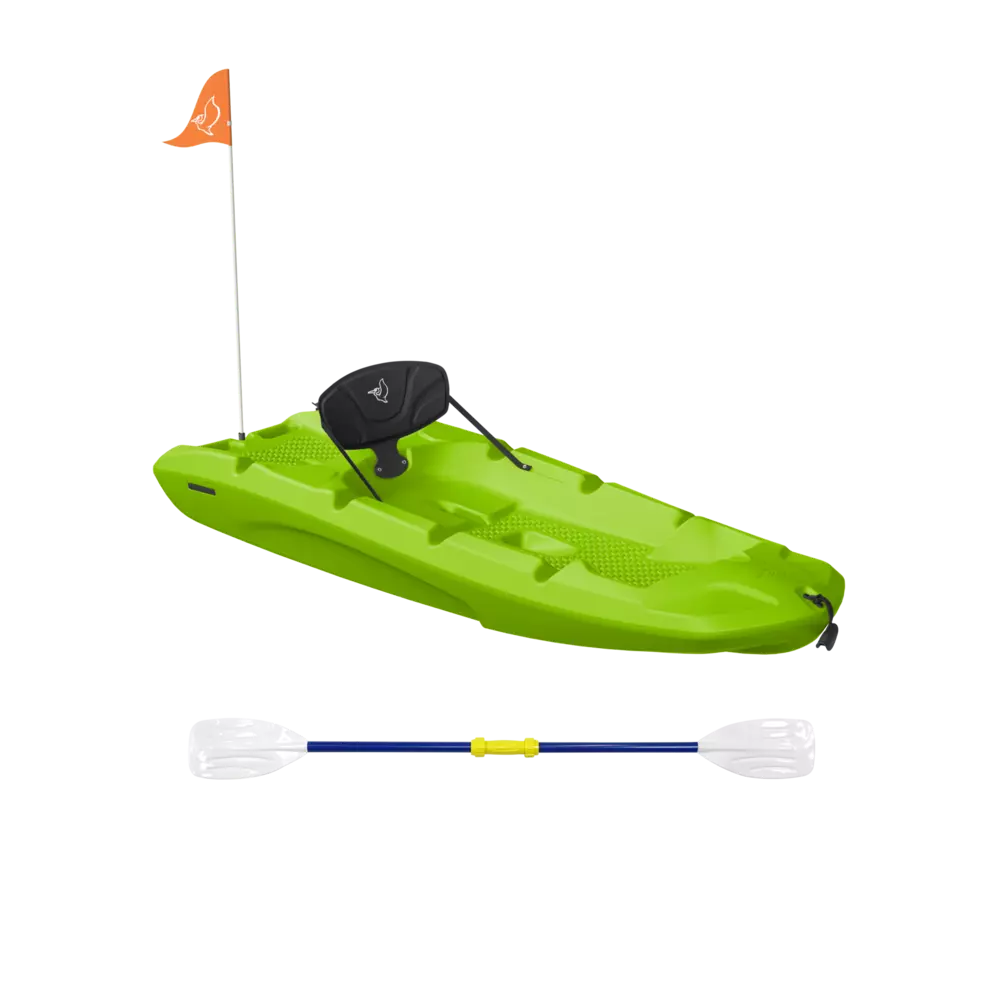 PELICAN - SOLO EVO DLX Kids Kayak with Paddle - Green - MJS06P505 - ISO