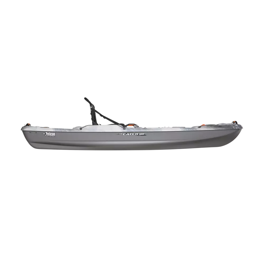 PELICAN - Catch 100 Fishing Kayak - Grey - KRP10P108 - SIDE
