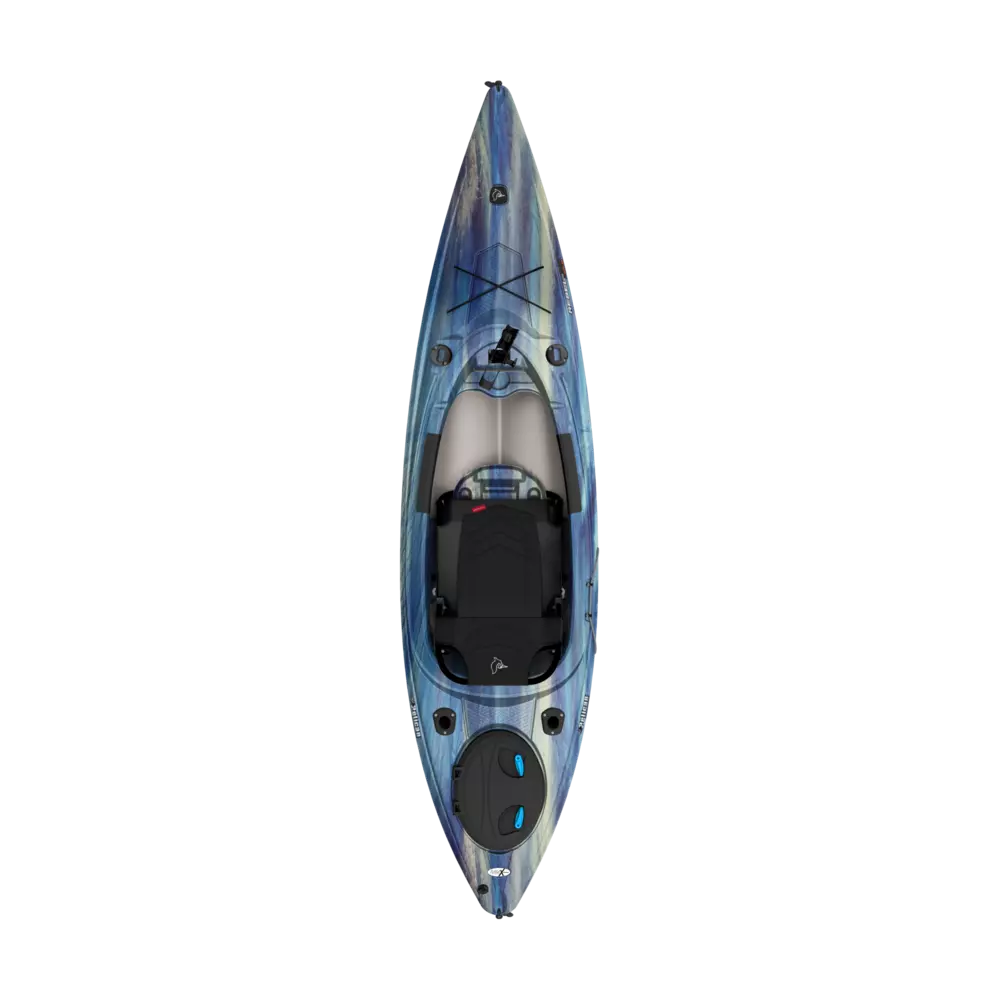 PELICAN - Rebel 100XR Angler Fishing Kayak - Blue - MDP10P104 - TOP