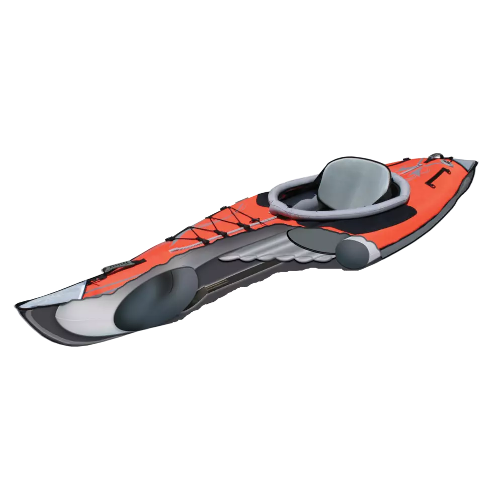 ADVANCED ELEMENTS - BackBone – Kayak AdvancedFrame Expedition - Black - AE2023-AFX - SIDE