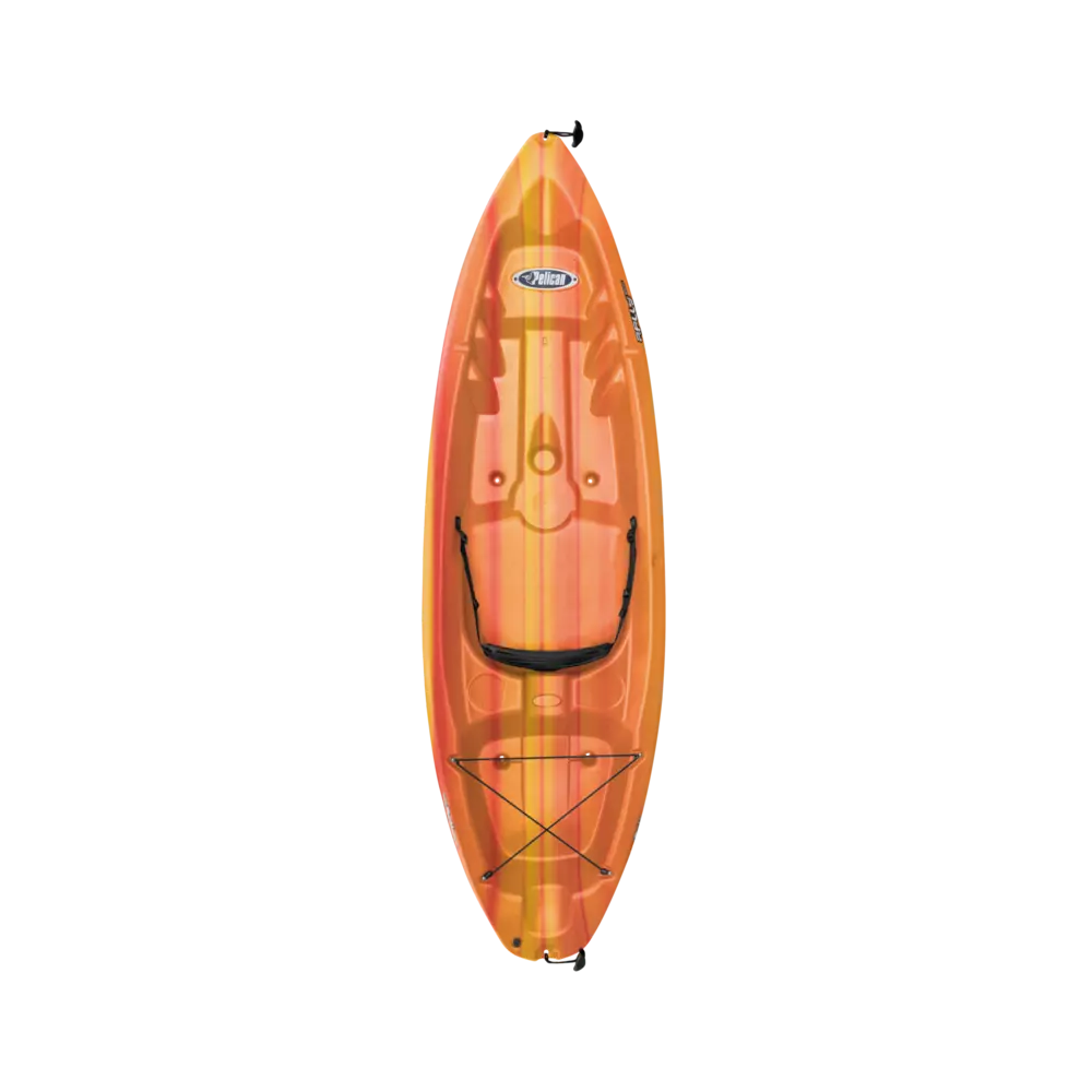 PELICAN - Rally 80X Recreational Kayak - Yellow - KVF08P203 - TOP