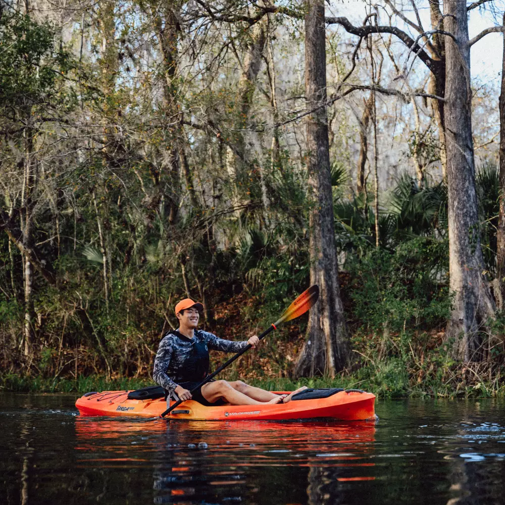 WILDERNESS SYSTEMS - Targa 100 Recreational Kayak - Orange - 9751121054 - LIFE STYLE 1