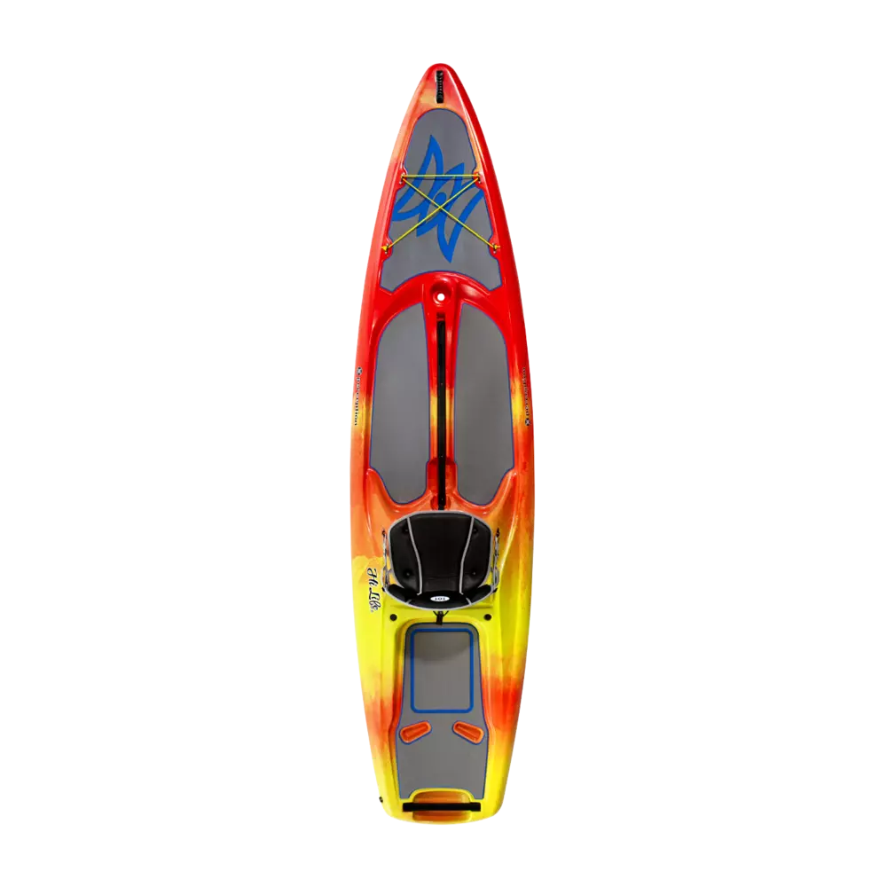 PERCEPTION - Hi Life 11.0 Recreational Kayak - Red - 9351599042 - TOP