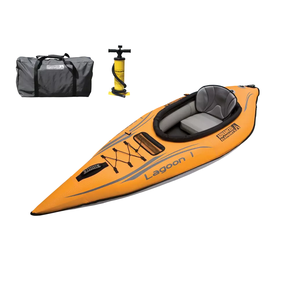 ADVANCED ELEMENTS - Lagoon1™ Recreational Kayak - Orange - AE1031-O-P - ISO 
