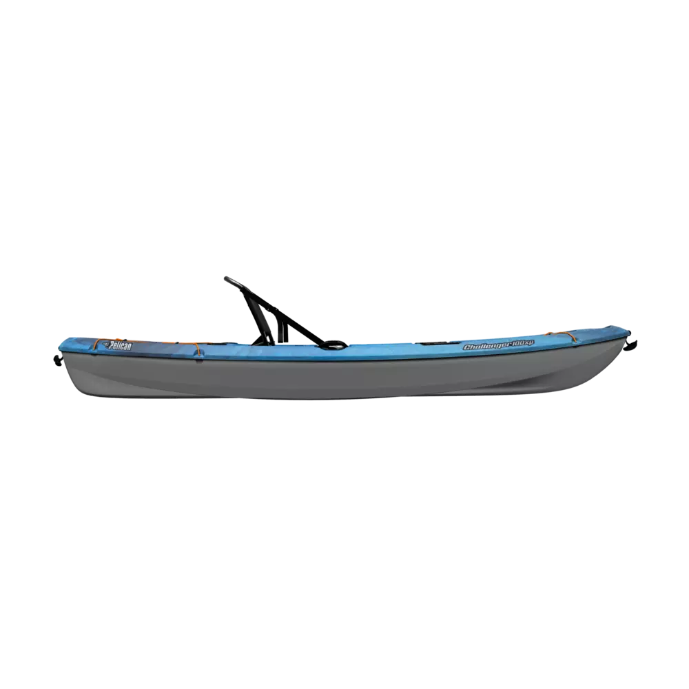 PELICAN - Challenger 100XP Fishing Kayak - Grey - MGF10P304 - SIDE