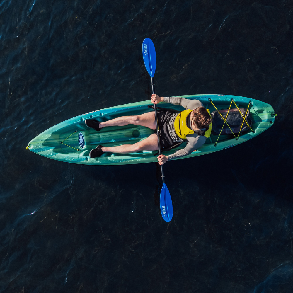 PELICAN - Sentinel 100 Recreational Kayak - Blue - KVL10P205-00 - LIFE STYLE 2