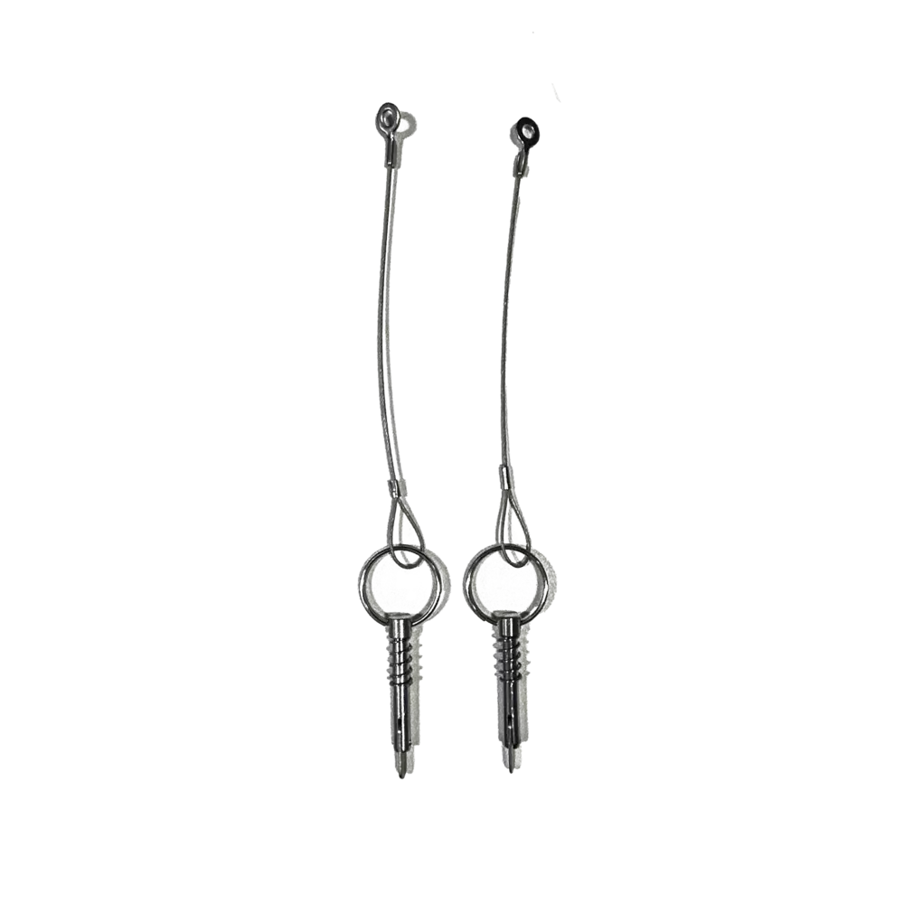 WILDERNESS SYSTEMS - Airpro 3D Seat And Stabilizer Bar Pin w/ Tether - 2 Pack -  - 9800937 - TOP 