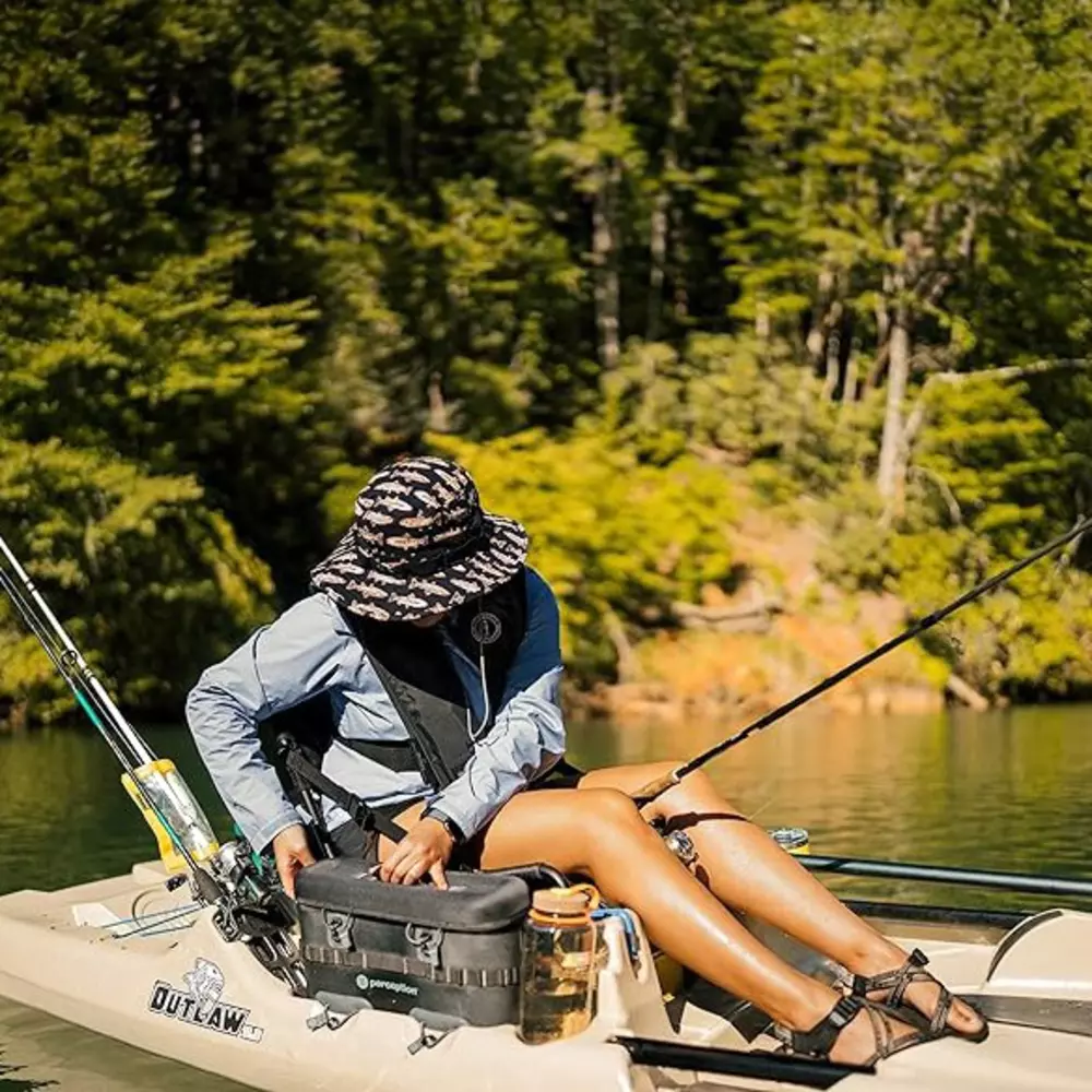 PERCEPTION - Outlaw 11.5 Fishing Kayak - Aqua - 9351815178 - LIFE STYLE 3