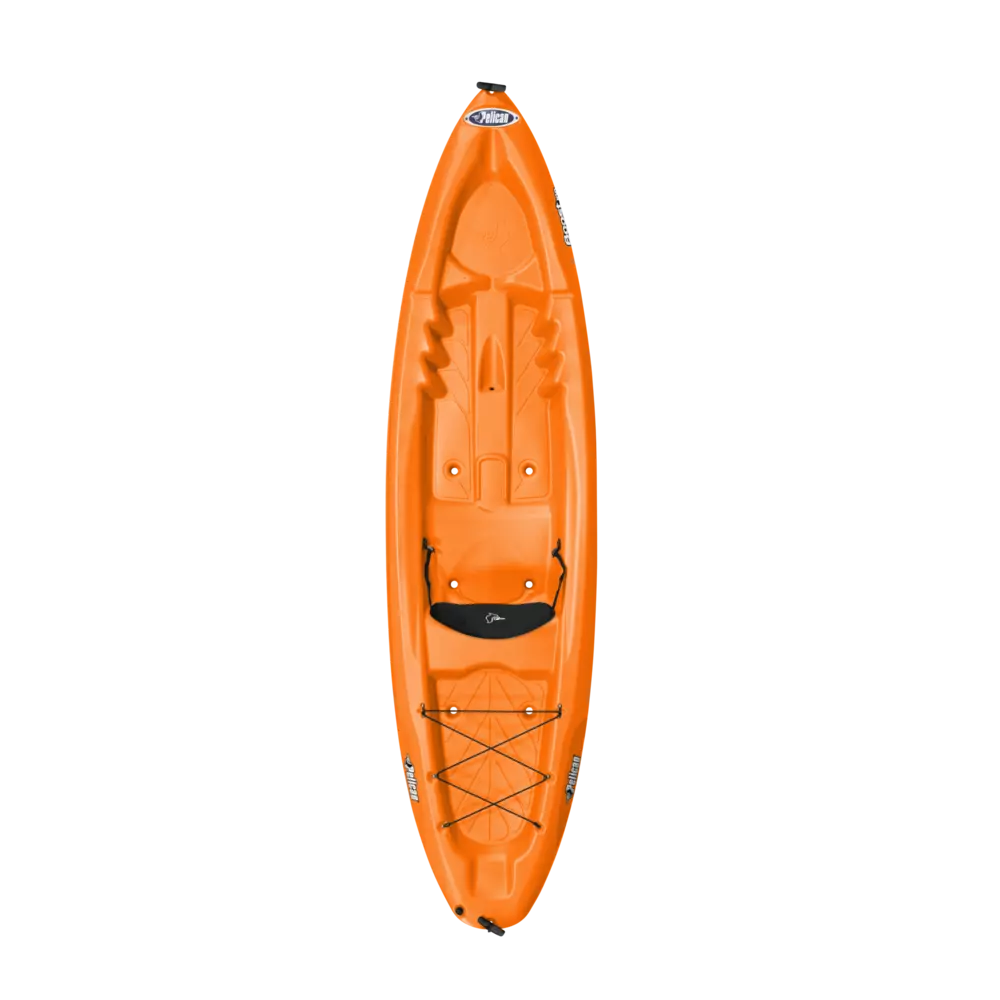 PELICAN - Boost 100 Recreational Kayak - Discontinued color/model - Orange - KOS10P101 - TOP