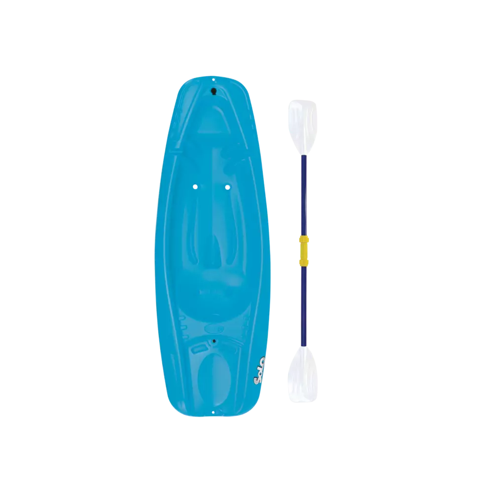 PELICAN - Solo Kids Kayak with Paddle - Blue - KOS06P100 - TOP