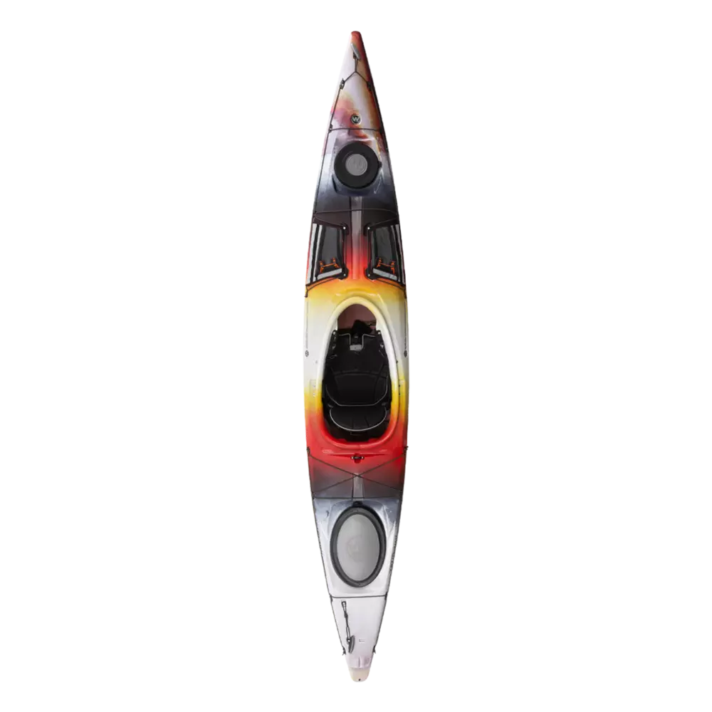 WILDERNESS SYSTEMS - Tsunami 125 Day Touring Kayak - Discontinued color/model - Red - 9720258171 - TOP