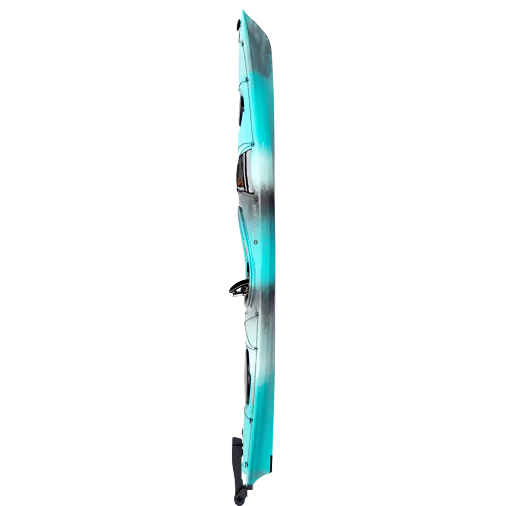 WILDERNESS SYSTEMS - Tsunami 140 Day Touring Kayak with Rudder - Blue - 9720418179 - SIDE