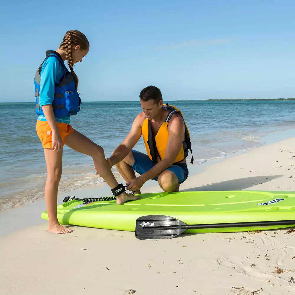 PELICAN - Vibe 80 Paddle Board with Paddle - Green - FAS08P404-00 - LIFE STYLE 1