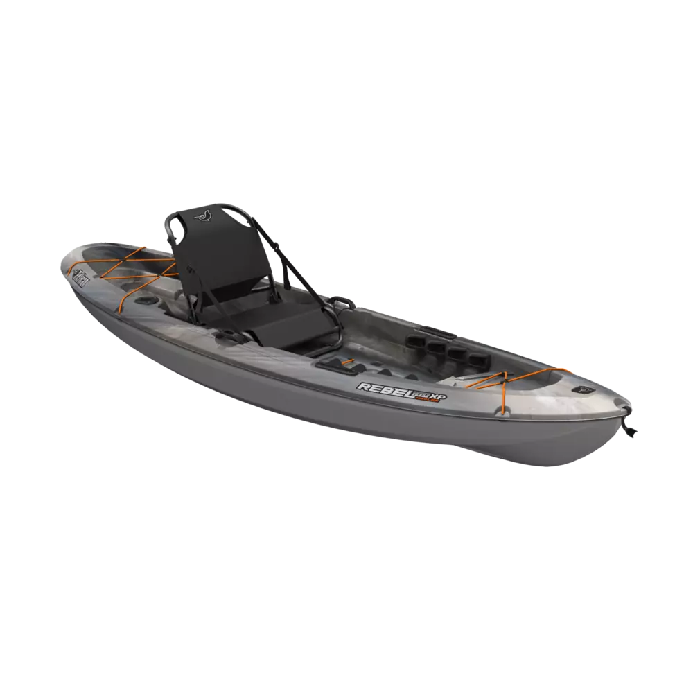 PELICAN - Rebel 100XP Angler Fishing Kayak - Grey - MGL10P605 - ISO