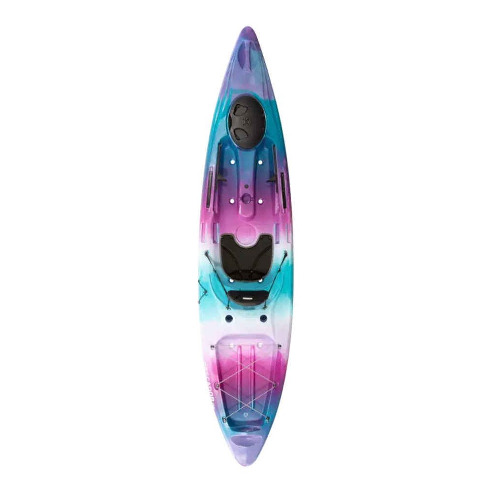 PERCEPTION - Pescador 12.0 Fishing Kayak - Discontinued color/model - Purple - 9350178173 - TOP