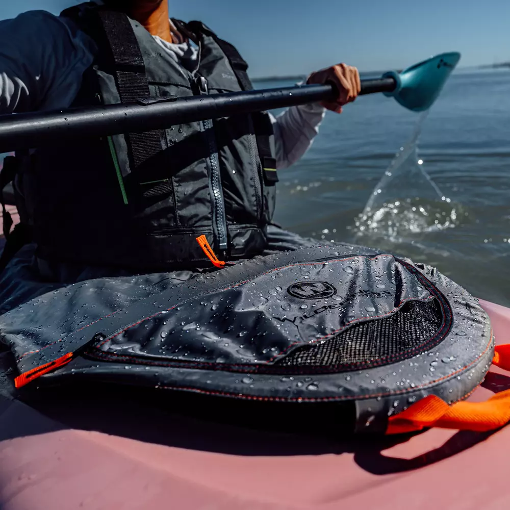 WILDERNESS SYSTEMS - Truefit Skirt W8 Spray Skirt - Grey - 8070286 - LIFE STYLE 3