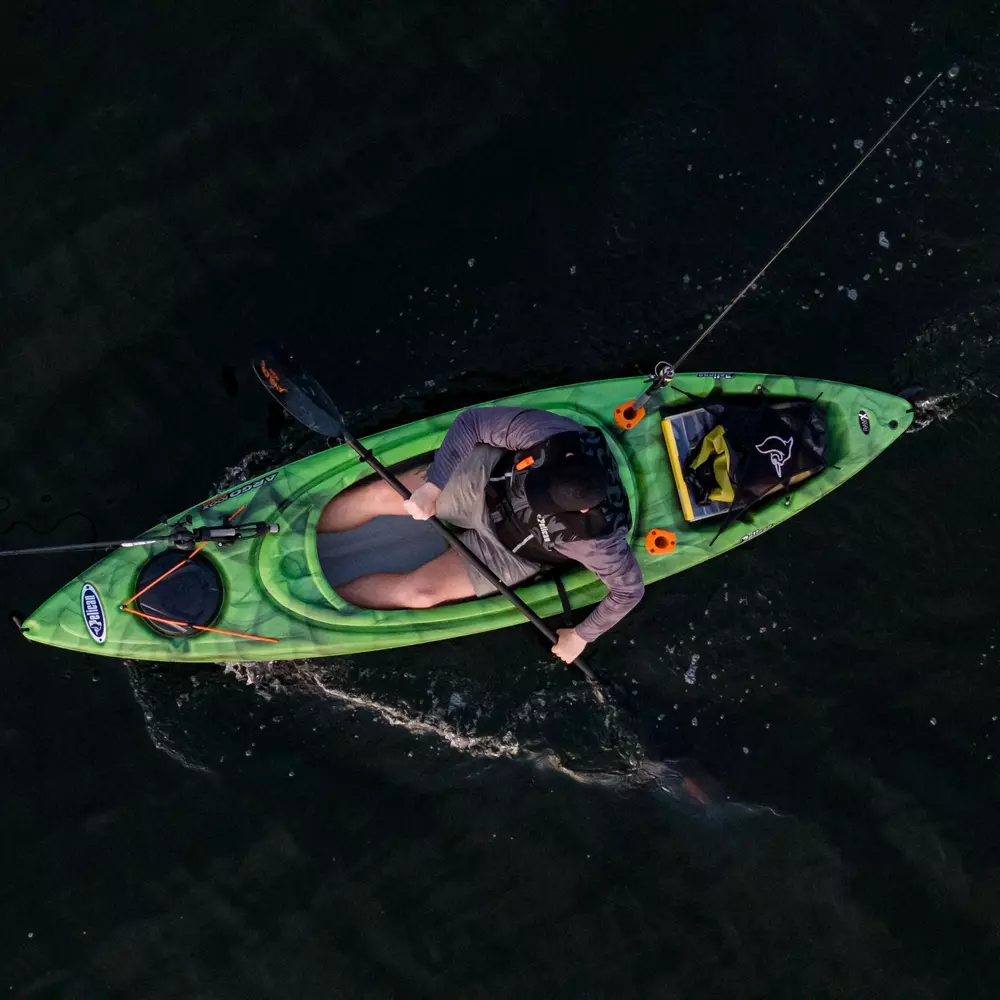 PELICAN - Argo 100X Angler Fishing Kayak - Grey - KFF10P204-00 - LIFE STYLE 3