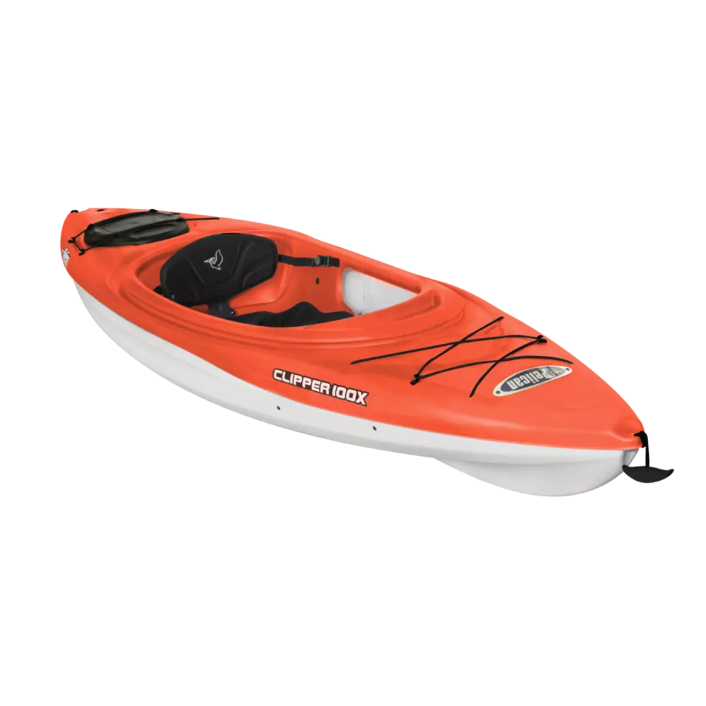 PELICAN - Clipper 100X Recreational Kayak - Orange - KXA10P101 - ISO