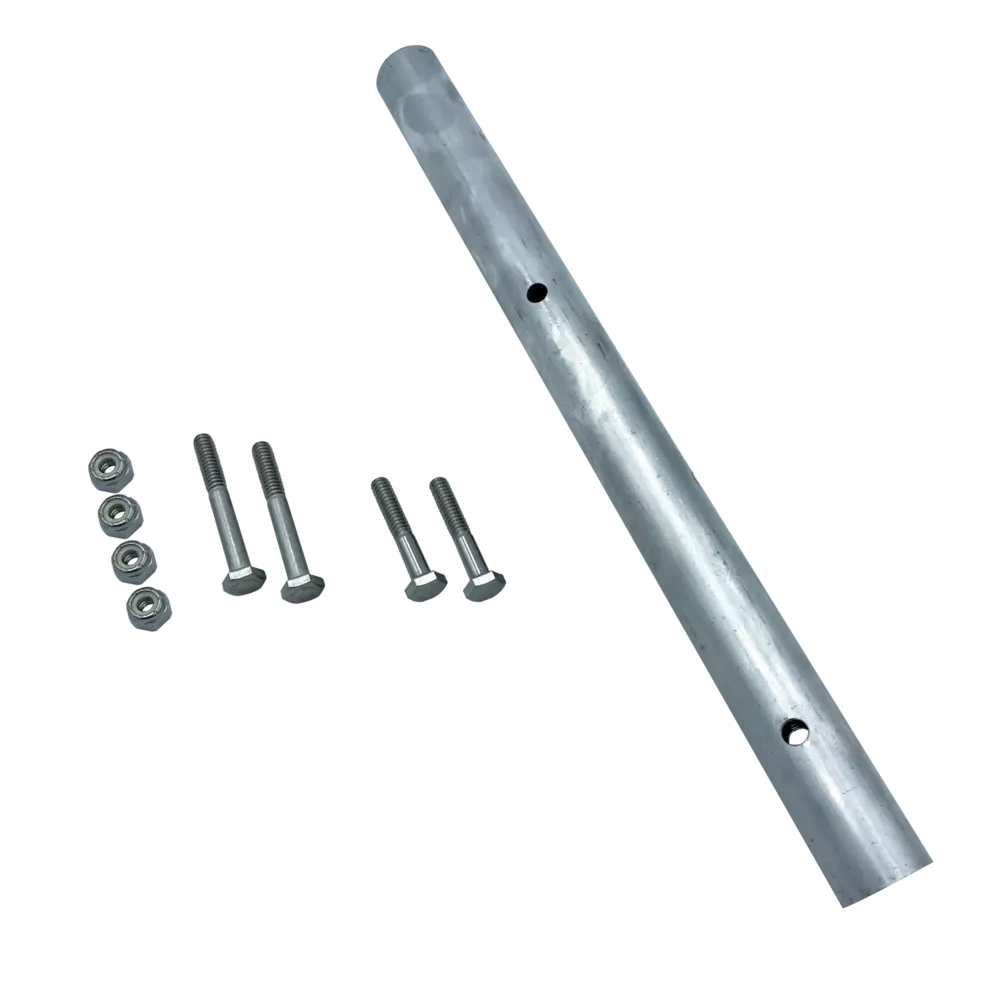 PELICAN - Aluminum Axle for Pedal Boat Wheel -  - PS0173 - ISO
