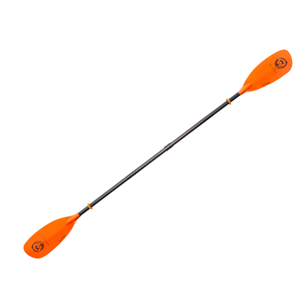 WILDERNESS SYSTEMS - Pagaie de kayak Alpha Glass Angler de 240 cm à 260 cm - Orange - 8070210 - ISO 