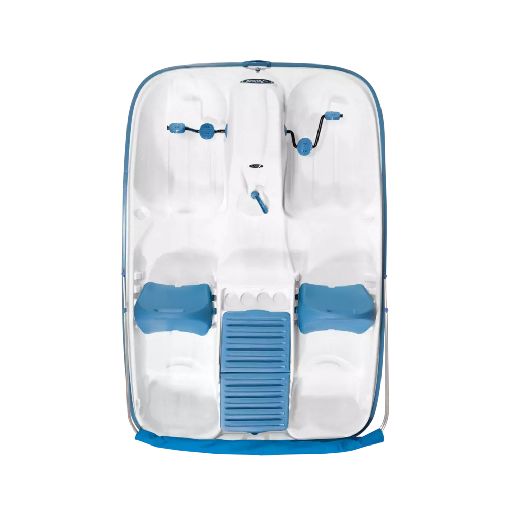 PELICAN - Rainbow DLX Pedal Boat - White - HHA27P101 - TOP