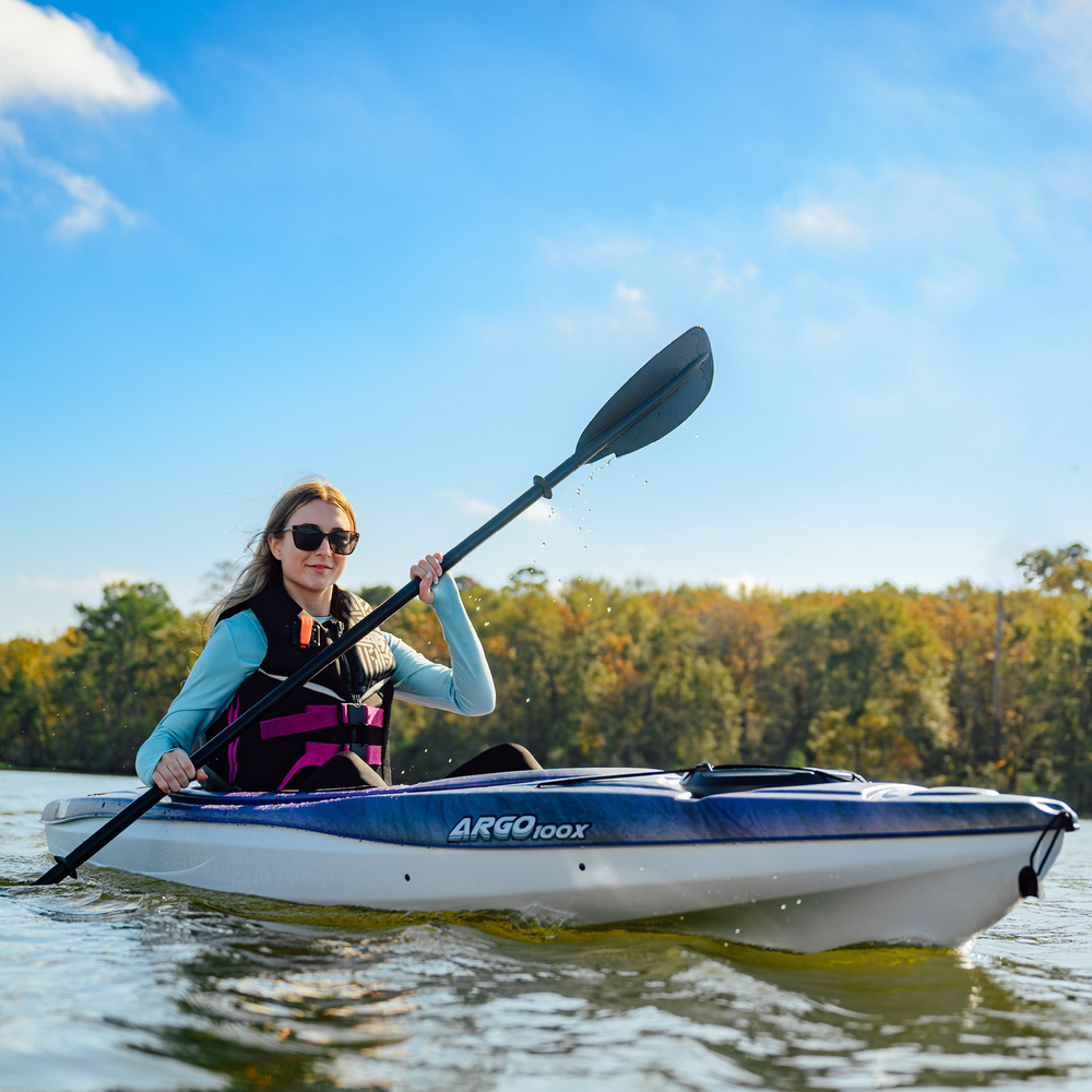 PELICAN - Argo 100X EXO Recreational Kayak - Purple - KFF10P105-00 - LIFE STYLE 1