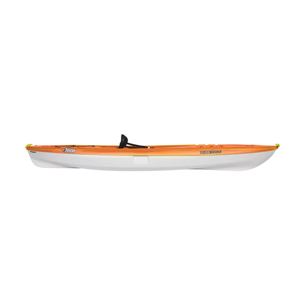 PELICAN - Rise 100X Recreational Kayak - Yellow - KVL10P805 - SIDE