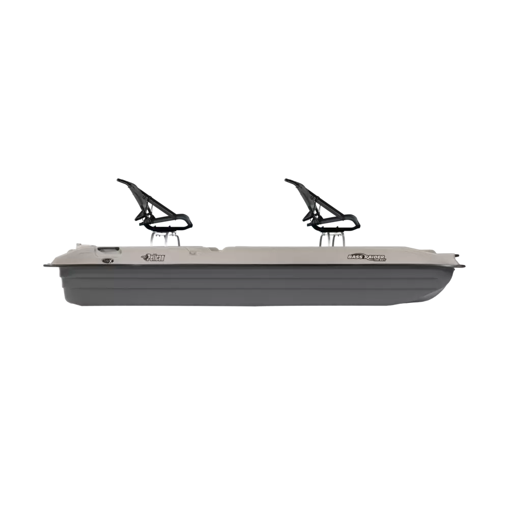 PELICAN - Bateau de pêche Bass Raider 10E NXT - Grey - BBA10P201 - SIDE