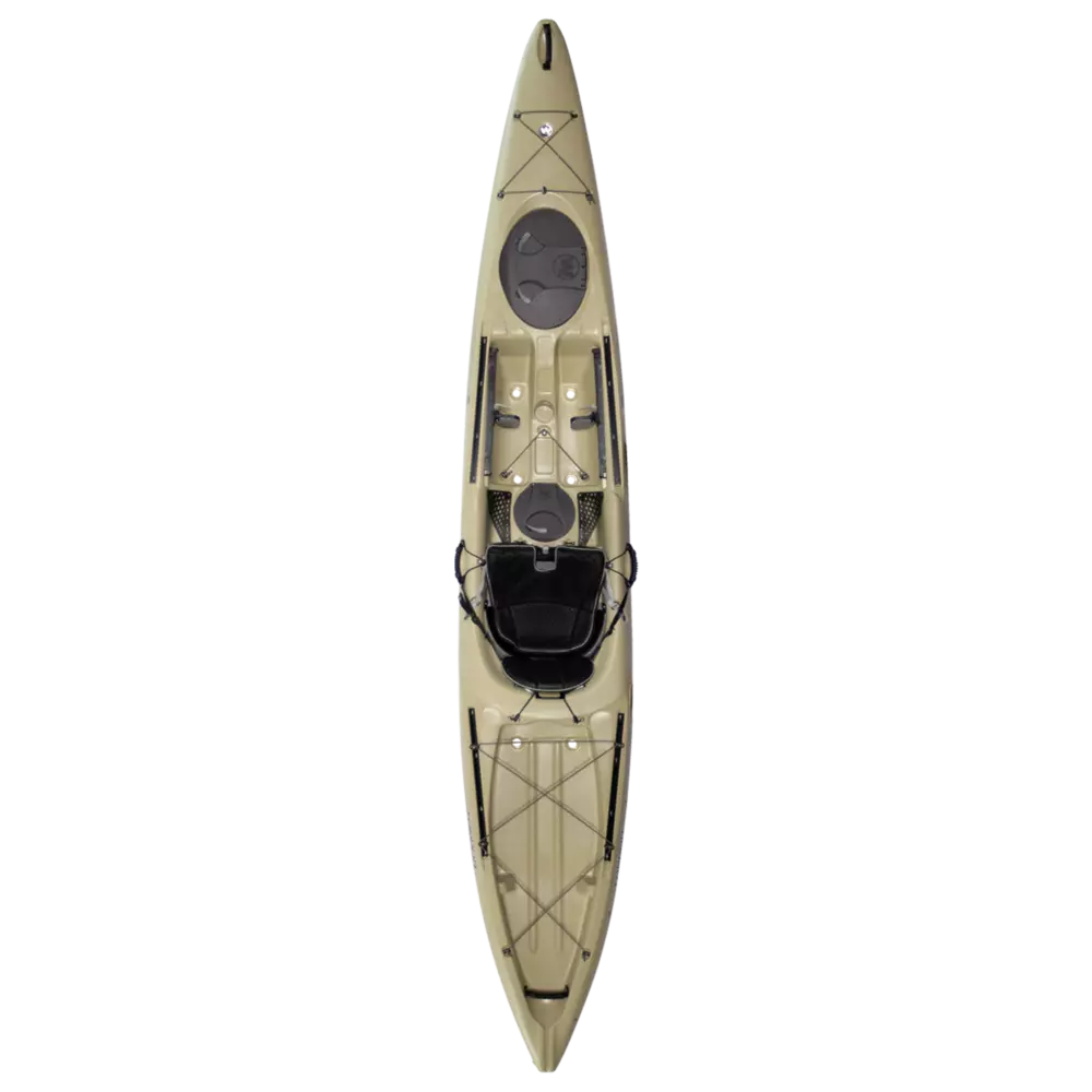 WILDERNESS SYSTEMS - Kayak de pêche Tarpon 140 - Brown - 9750405181 - TOP