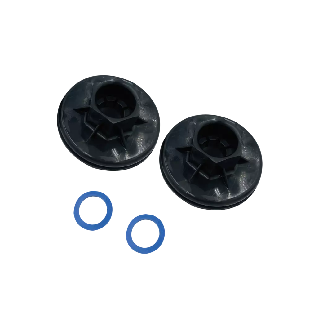 PELICAN - Pedal Boat Wheel Bushings in Black - Pack of 2 - Black - PS0130 - ISO