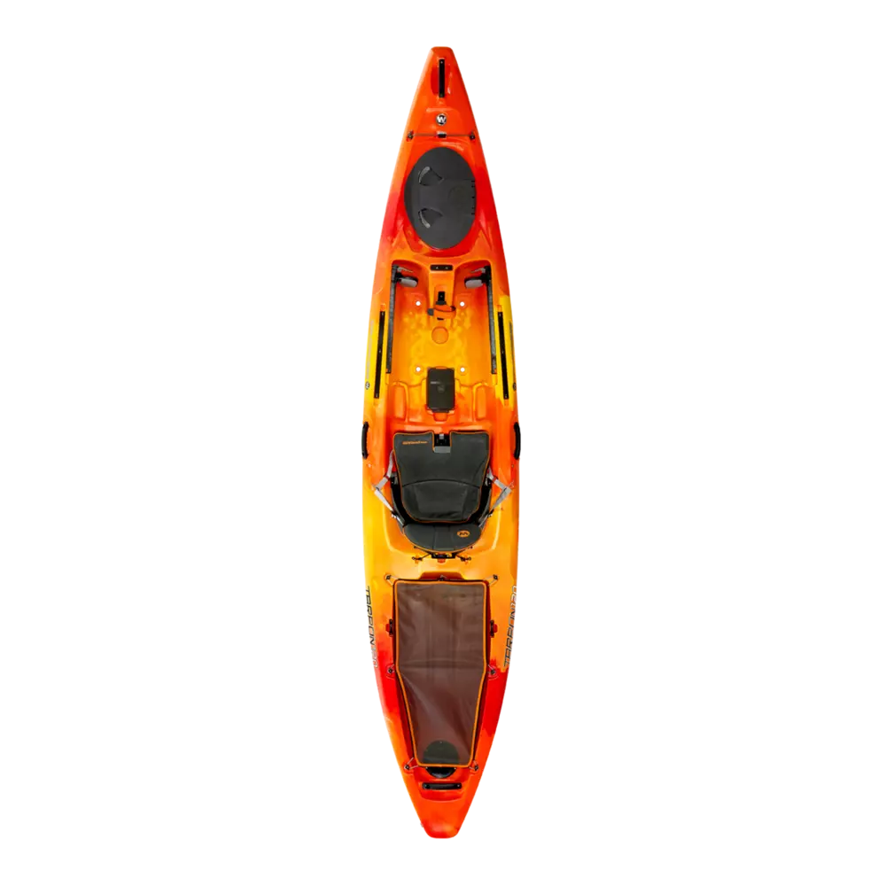 WILDERNESS SYSTEMS - Tarpon 120 Fishing Kayak - Orange - 9750210054 - TOP
