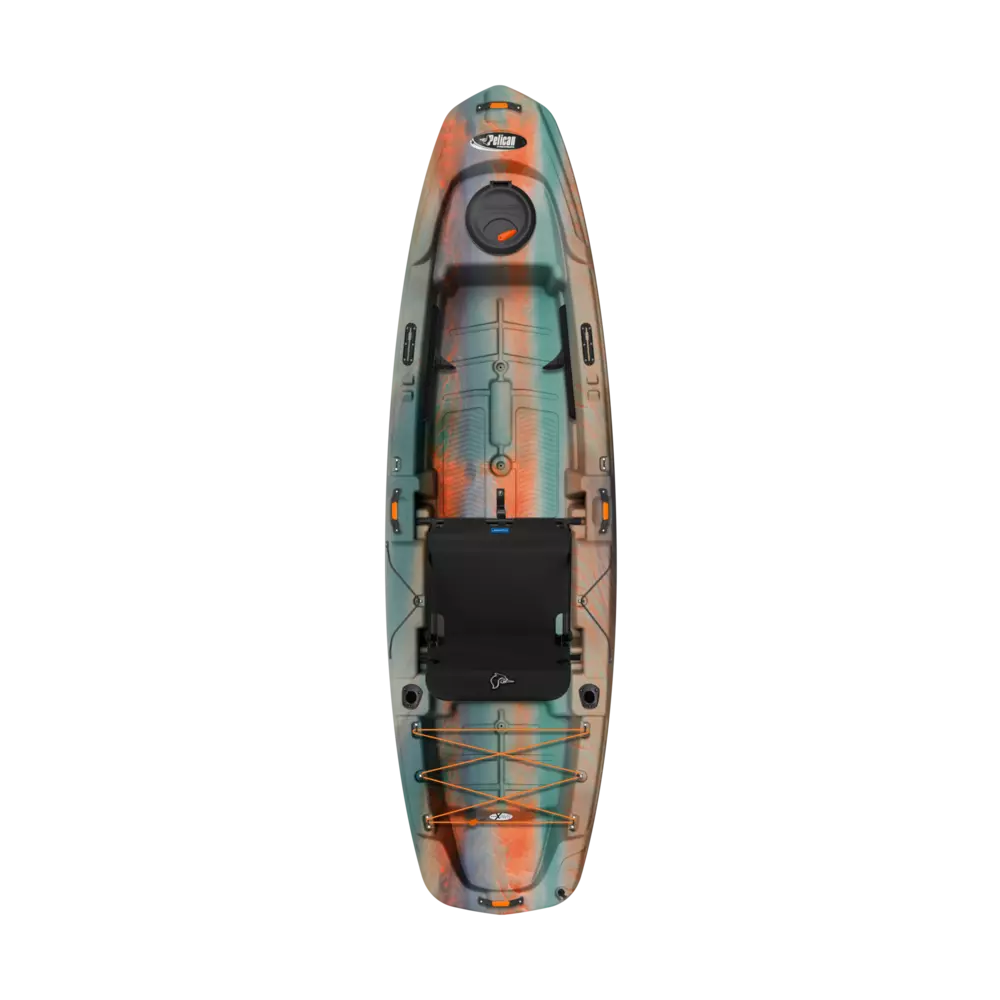 PELICAN - Catch Classic 100 Fishing Kayak - Green - KRP10P104-00 - TOP