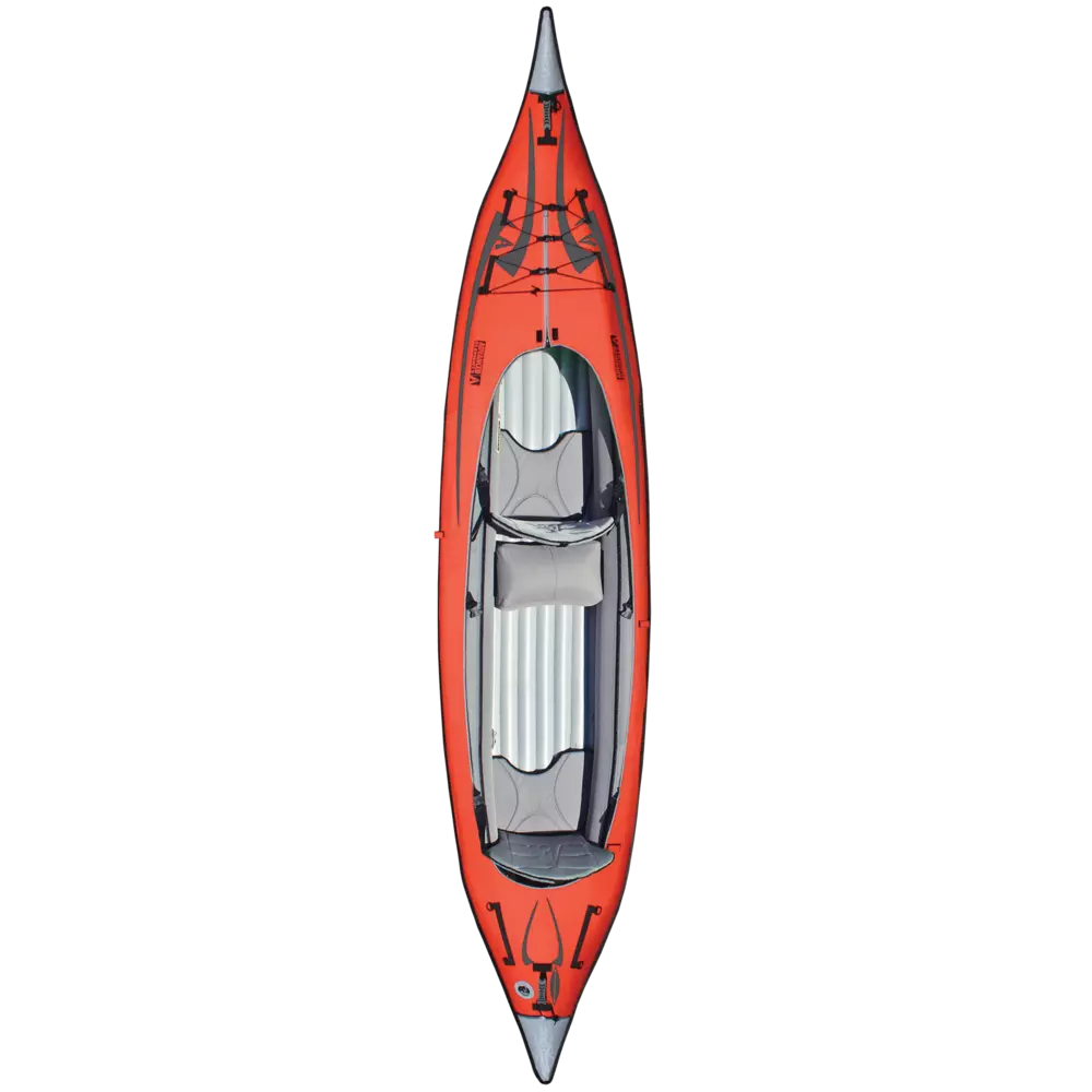 ADVANCED ELEMENTS - AdvancedFrame™ Convertible Kayak with Pump - Red - AE1007-R-P - TOP