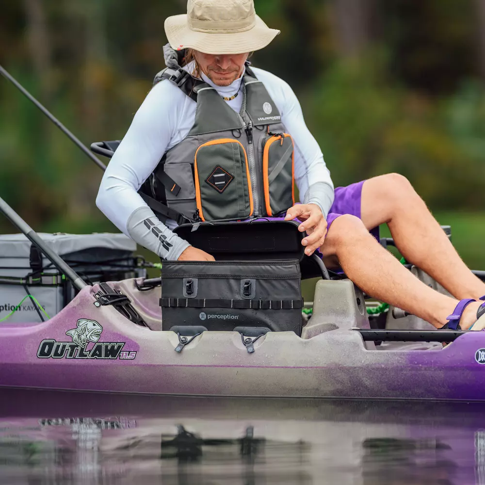 PERCEPTION - Outlaw Kayak Saddle Bag - Grey - 8080068 - LIFE STYLE 2