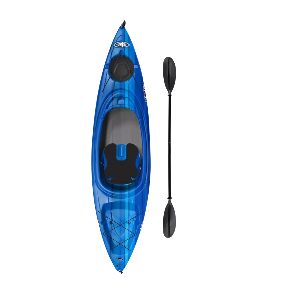 PELICAN - Spirit 100 Kayak with Paddle - Blue - KFF10P280 - TOP 