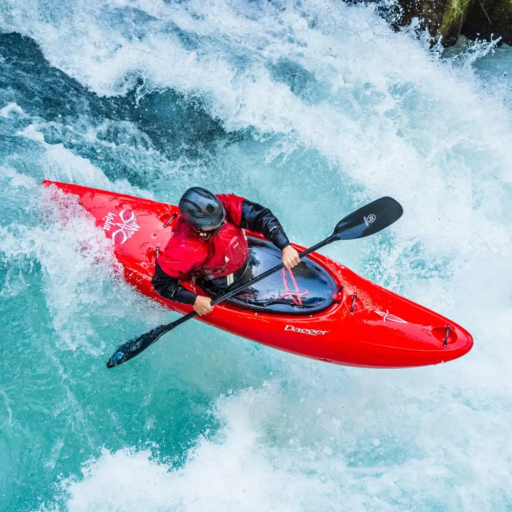 DAGGER - Indra SM/MD Creek Play Whitewater Kayak - Red - 9010974057 - LIFE STYLE 1