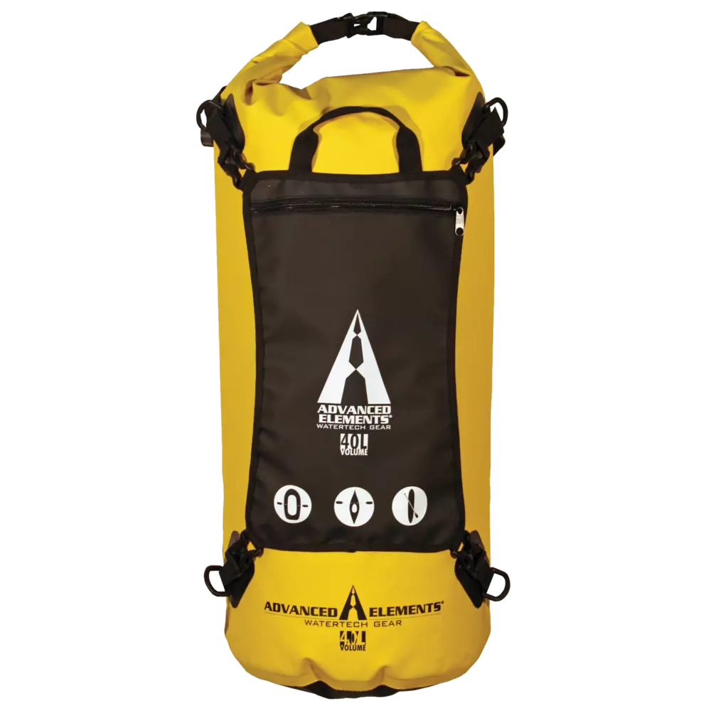 ADVANCED ELEMENTS - StashPak™ Rolltop Dry Bags - 40L - Yellow - AE3508 - ISO 