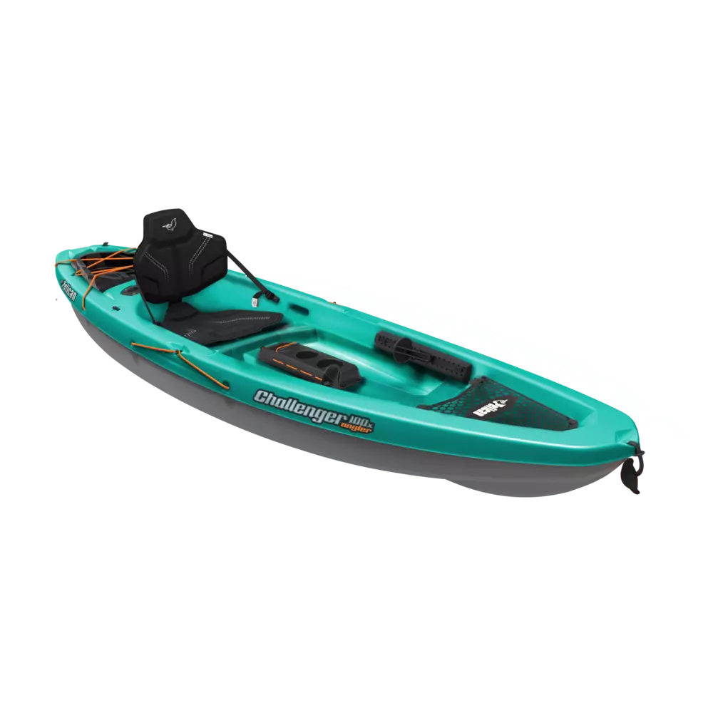 PELICAN - Challenger 100X Angler Fishing Kayak - Aqua - MBA10P104 - ISO