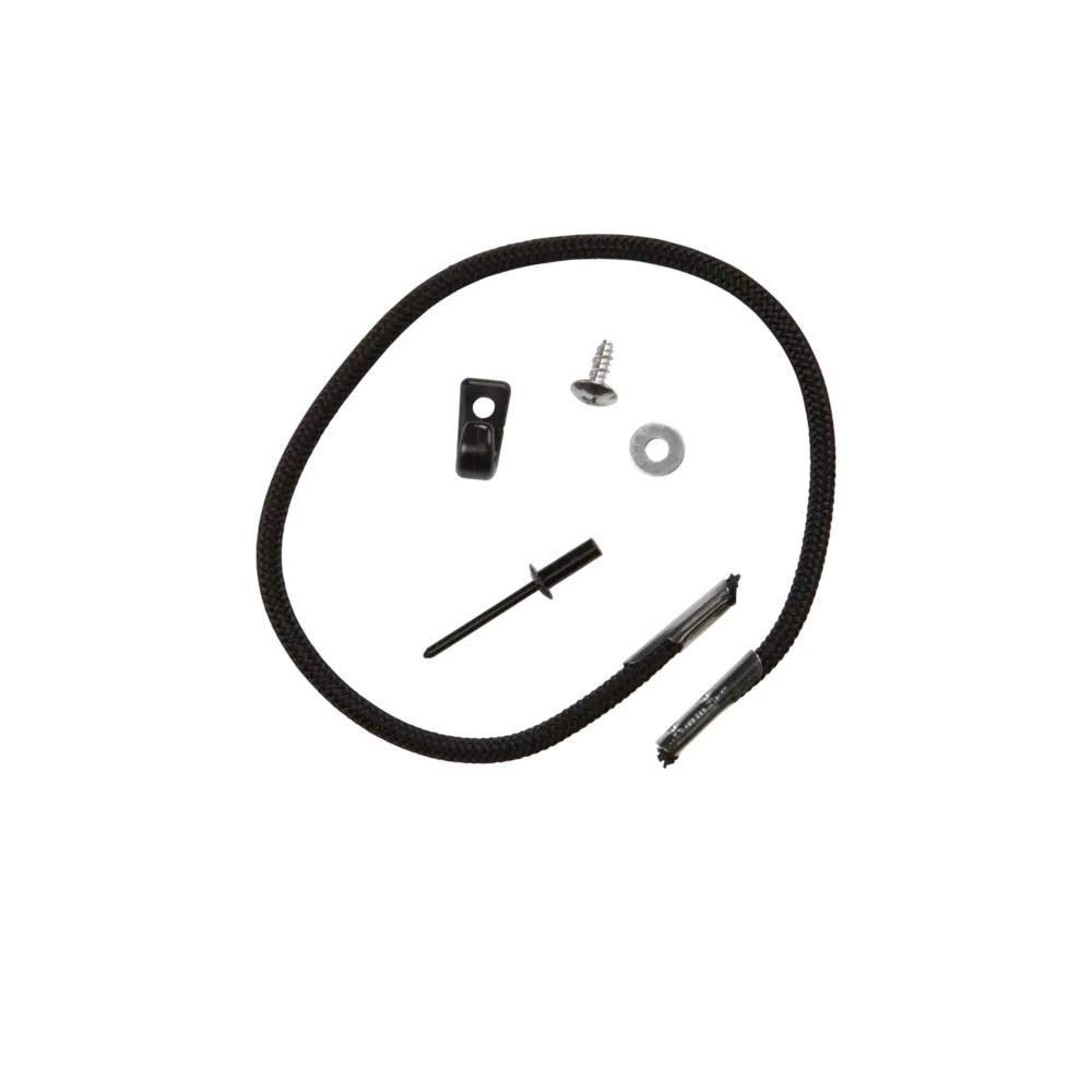 PELICAN - Black 16" (40.6 cm) Multi-Purpose Bungee Cord with Hook - Black - PS1823 - 