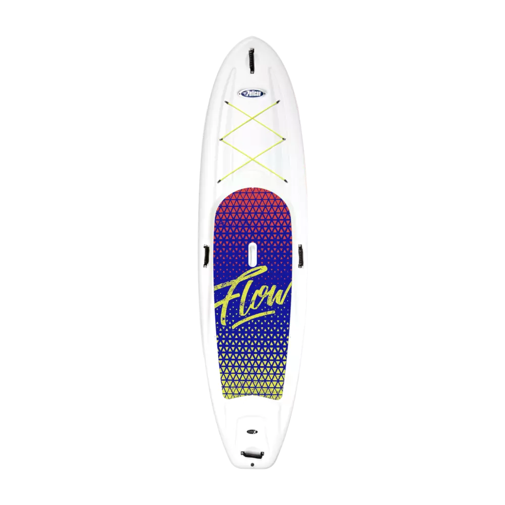 PELICAN - Flow 106 Recreational Paddle Board - White - FAA10P303-00 - TOP