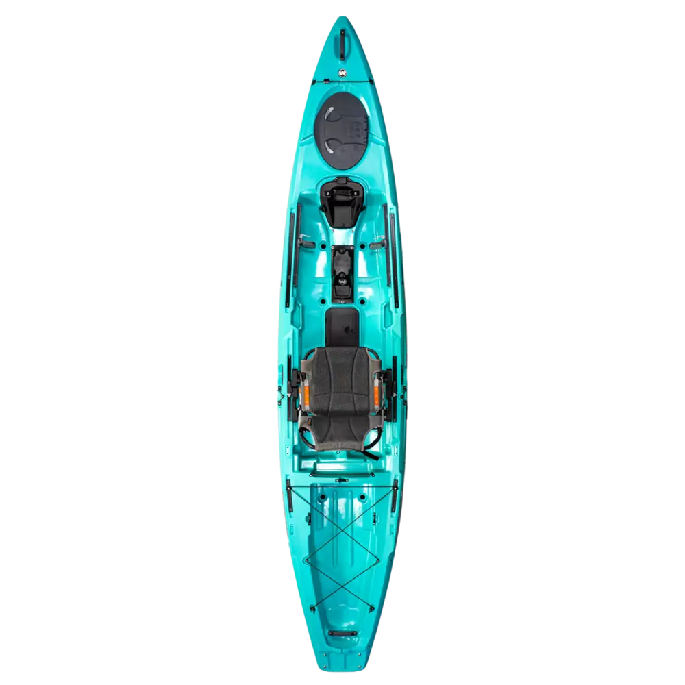 WILDERNESS SYSTEMS - Radar 135 Fishing Kayak - Aqua - 9750907192 - TOP