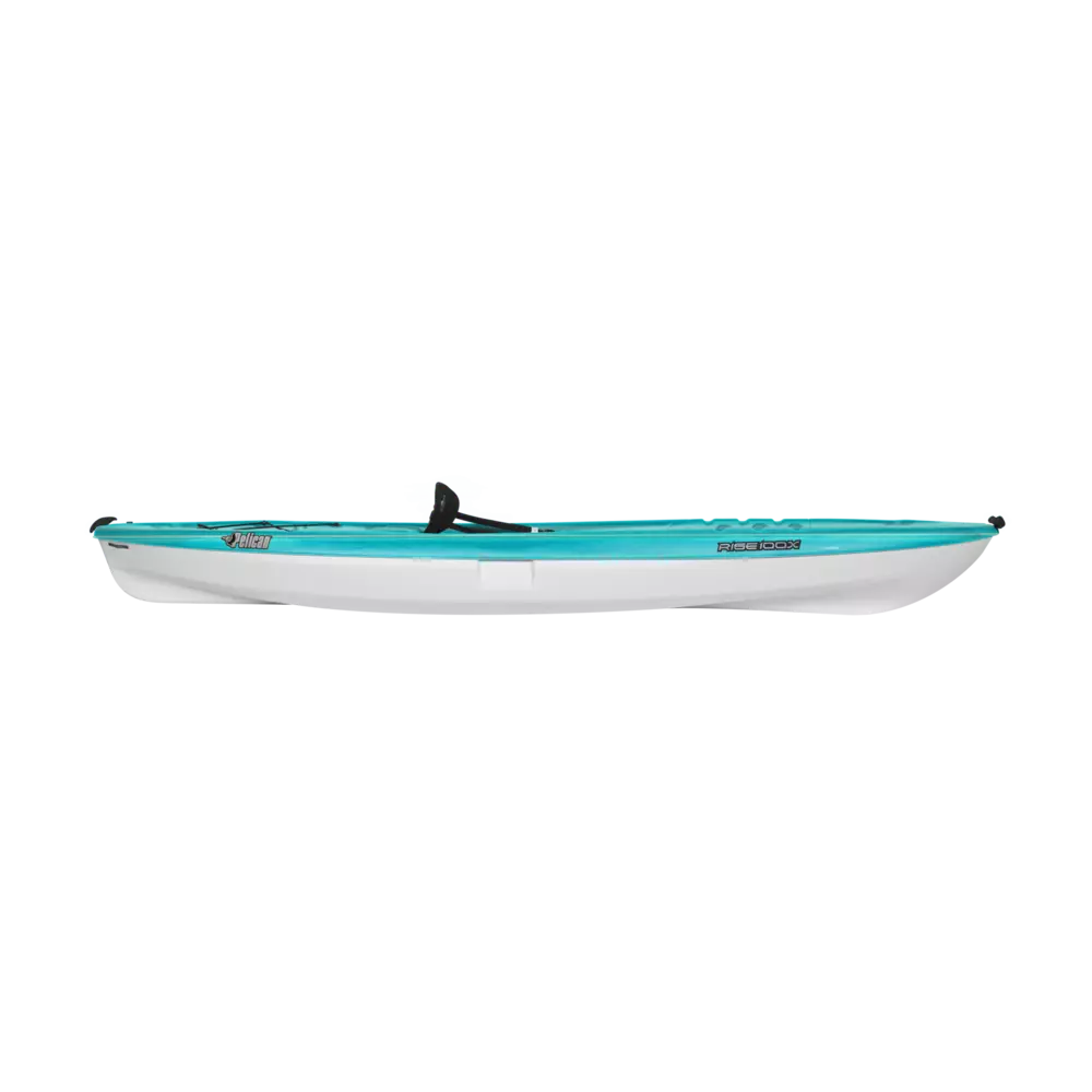 PELICAN - Rise 100X Recreational Kayak - Blue - KVL10P705 - SIDE