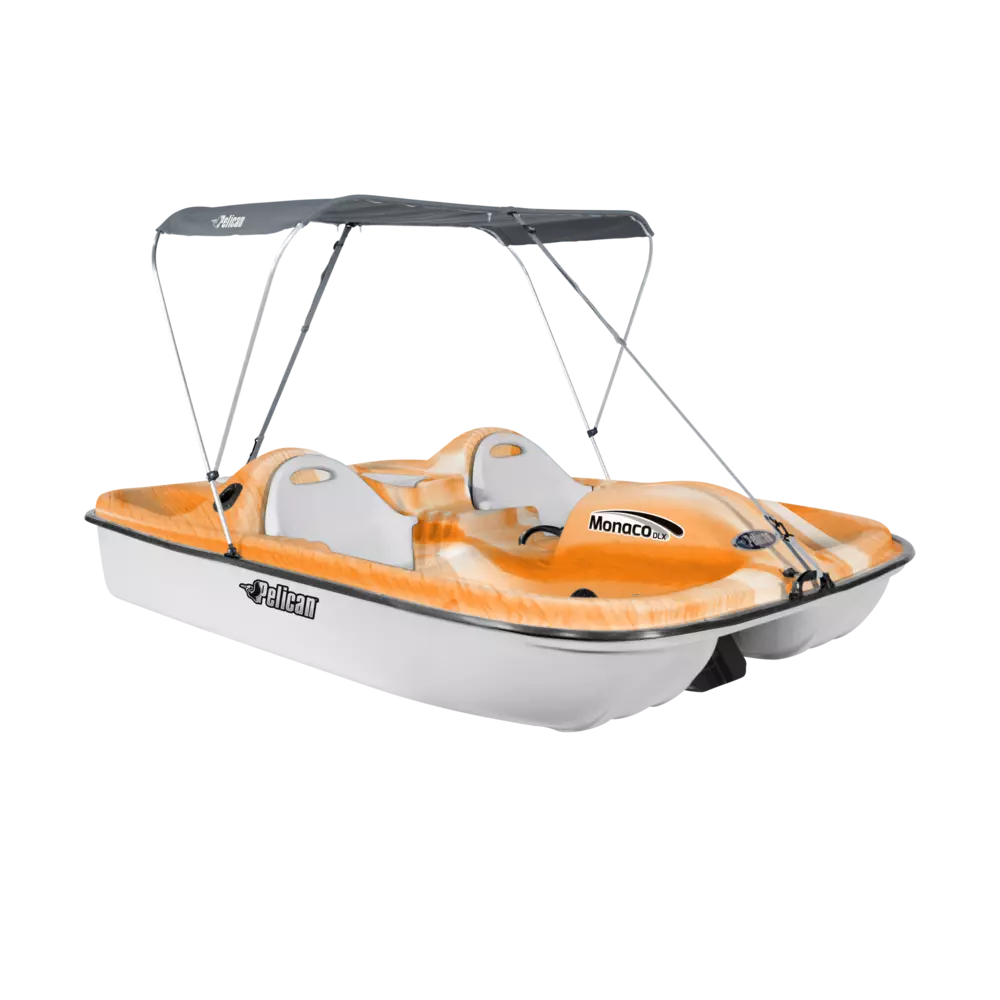 PELICAN - Monaco DLX Angler Pedal Boat - Orange - HHF25P303 - ISO