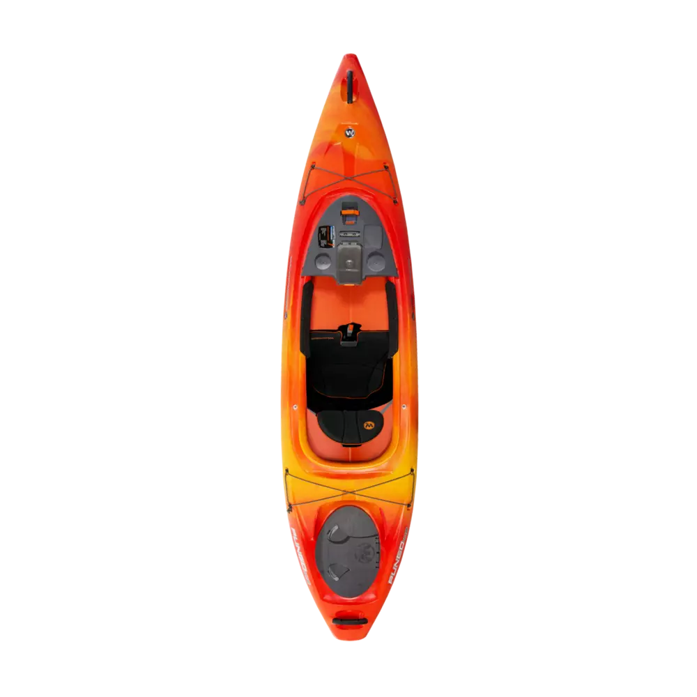 WILDERNESS SYSTEMS - Pungo 105 Recreational Kayak - Orange - 9731069054 - TOP